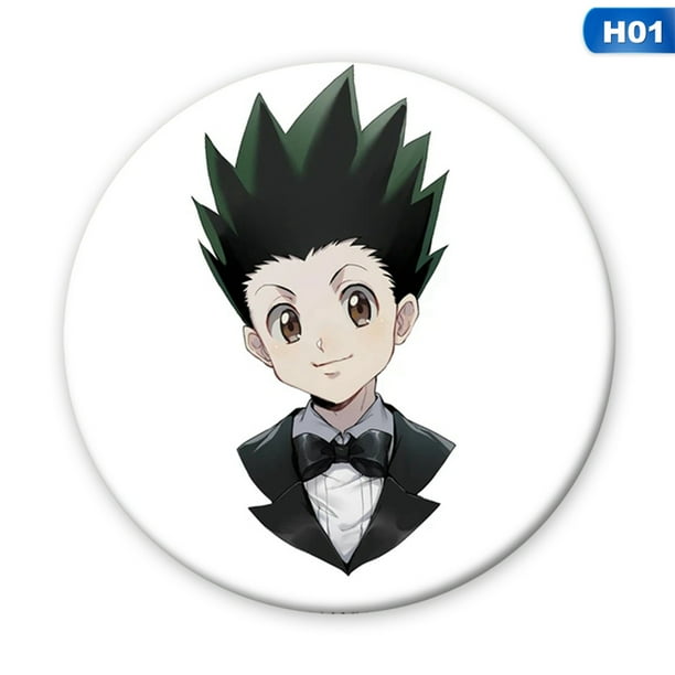 Backpack AUXSOUL Hunter X Hunter Characters Button Pins Set Anime Brooch Pin Cosplay Costume Accessories Badges for Clothes Gift